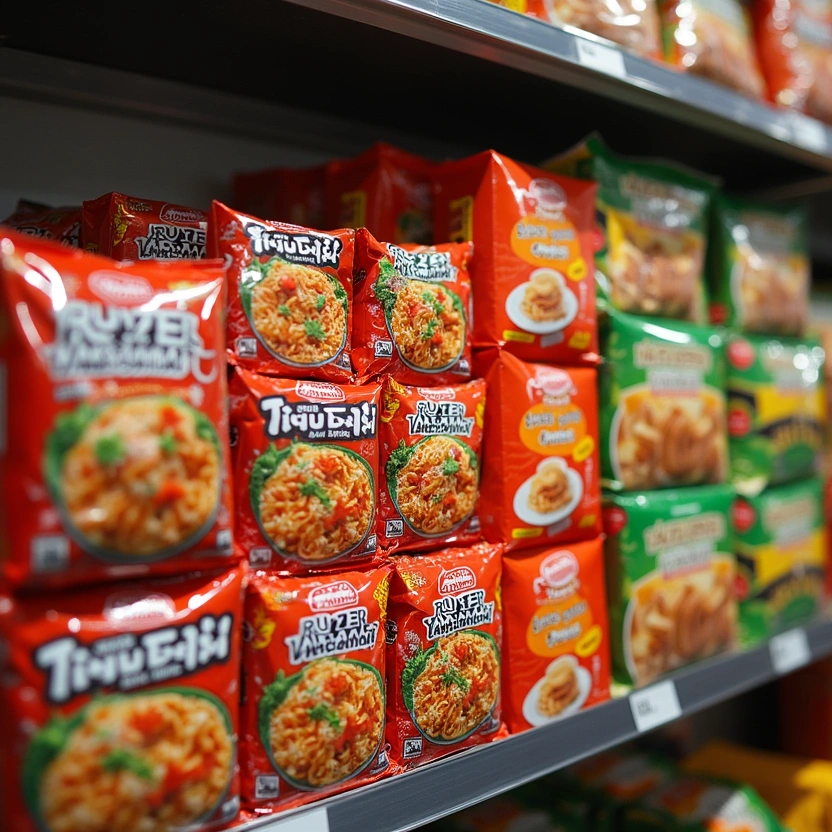Mie Instan Berbagai Rasa